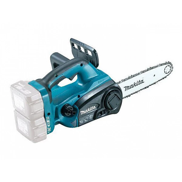Аккум. пила цепная MAKITA DUC 252 Z шина 25 см (10"), 3/8, 1.3 мм (18+18 В БЕЗ АККУМУЛЯТОРА)