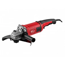 Двуручная углошлифмашина WORTEX AG 2326-2 в кор. 2100 Вт, 230 мм, 6500 об/мин., плавный пуск (Поворотная рукоятка)