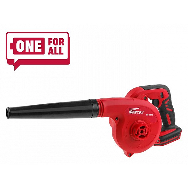 Аккум. воздуходувка WORTEX BB 1518 D в кор. ALL1 XLT SOLO 18 В, 156 м куб./ч