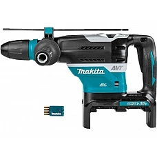 Аккум. перфоратор MAKITA LXT DHR 400 ZKU в чем. (18+18 В, БЕЗ АККУМУЛЯТОРА, 8.0 Дж, вес 7.6 кг, беспроводное управление пылесосом)