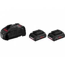 Комплект аккумулятор 18.0 В ProCORE18 V 2 шт. + зарядное устройство GAL1880CV (Набор ProCORE18 V 4,0Ah 2 шт. + GAL1880 CV) (BOSCH)