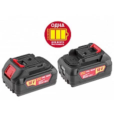 Аккумулятор WORTEX CBL 1840 18.0 В, 4.0 А/ч, Li-Ion ALL1 XLT (18.0 В, 4.0 А/ч, индикатор заряда, обрезиненный корпус)
