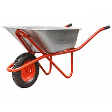 Тачка строительная ECO WB301-1 (130л, 300кг, 1 пневмоколесо 4.00-8)