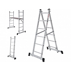 Лестница-помост алюм. 79 см 6 ступ. 11,3 кг NV1415 Новая Высота Лестница-помост алюм. 79 см 6 ступ. 11,3 кг NV1415 Новая Высота