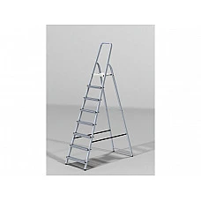 Лестница-стремянка алюм. 169 см 8 ступ. 5,4кг PRO STARTUL (ST9940-08) (Размеры профиля: Передний каркас 40х20х1, Задний каркас 30х20х1)