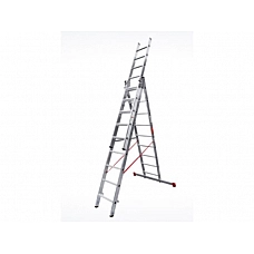 Лестница алюм. 3-х секц. 236/562/250 см 3х9 ступ. 15,9 кг NV3230 Новая Высота Лестница алюм. 3-х секц. 236/562/250 см 3х9 ступ. 15,9 кг NV3230 Новая Высота