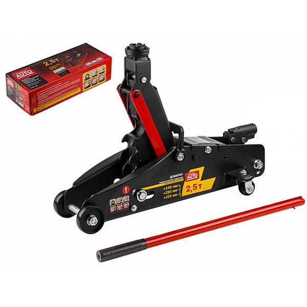 Домкрат подкатной 2,5т h385 с фиксатором STARTUL AUTO (ST8014-06)
