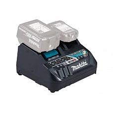 Зарядное устройство MAKITA DC 18 RE (10.8 - 18.0 В, 5.0 А, быстрая зарядка, 2 гнезда)
