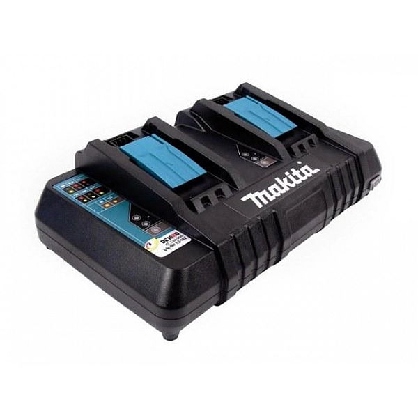 Зарядное устройство MAKITA LXT DC 18 RD (14.4 - 18.0 В, 9.0 А, быстрая зарядка, 2 гнезда)