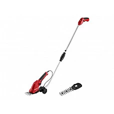 Аккум. ножницы садовые WORTEX SG 4015 в кор. + насадка-кусторез Li-ion, 3.6В, 70 мм (трава), 115 мм (3.6 В, 1 акк., 1.5 А/ч, Li-Ion, шир. ножа 70 мм (трава), длина ножа 115 мм (кусторез))