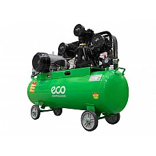 Компрессор ECO AE-1005-2 ременной (580 л/мин, 8 атм, ременной, масляный, ресив. 100 л, 380 В, 3.00 кВт)