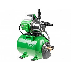 Станция водоснабжения автоматическая ECO GFI-1203 (1200 Вт, 3600 л/ч, 48 м, 4,8 бар макс, корпус бака сталь, корпус насоса нерж. сталь,, бак 24л.)
