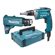 Шуруповерт MAKITA FS 6300 JX2 в чем. (570 Вт, патрон внутр. шестигр. 1/4", 16 Нм, шурупы до 4 мм)
