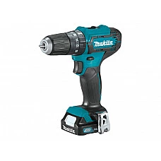 Аккум. ударная дрель-шуруповерт MAKITA CXT HP 333 DWME в чем. (12.0 В, 2 акк., 4.0 А/ч Li-Ion, 2 скор., 30 Нм, шурупы до 8 мм, сверление в металле до 10 мм)