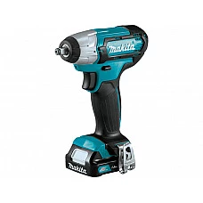 Аккум. ударный гайковерт MAKITA TW 140 DWAE в чем. (10.8 В, 2 акк., 2.0 А/ч Li-Ion, посадочн. квадрат 3/8 ", 140 Нм, вес 1.1 кг)