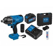 Аккум. ударный гайковерт BULL SC 1801 в чем. XLTpro БЕСЩЕТ., 18 В, 1000 Н*м, 3/4", 1х6 А*ч, з/у 4 А (вес 3.3 кг)