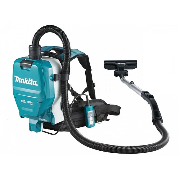 Аккум. пылесос MAKITA DVC 261 ZX11 в кор. (18+18 В, БЕЗ АККУМУЛЯТОРА, 2.00 л, класс: L, самоочистка: нет)