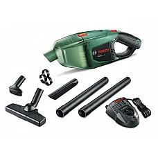 Аккум. пылесос BOSCH EasyVac 12 в кор. + аксессуары (12.0 В, 1 акк., 2.5 А/ч, Li-Ion, 0,35 л, класс: L, самоочистка: нет)
