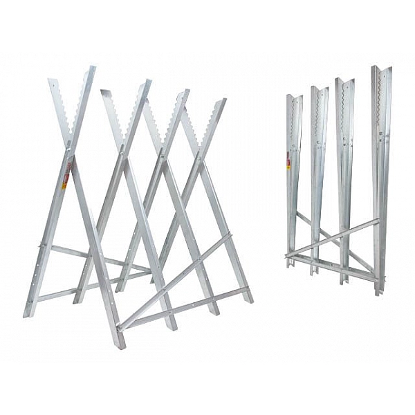 Козлы для распилки дров WORTEX SH 8379 830х830х790 мм, 100 кг макс. нагрузка