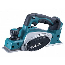Аккум. рубанок MAKITA DKP 180 Z в кор. (18.0 В, БЕЗ АККУМУЛЯТОРА, 14.000 об/мин, ширина: 82 мм, макс.глубина: 2,5 мм, 3,4 кг.)
