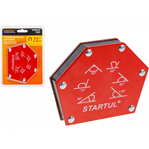 Угольник магнитный для сварки 23кг STARTUL PROFI (ST8540-23)