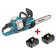 Аккум. пила цепная MAKITA DUC 303 Z шина 30 см (12"), 3/8, 1.1 мм + АКЦИЯ (2 аккумулятора) (18.0 В, 2 акк.5.0 А/ч Li-Ion)