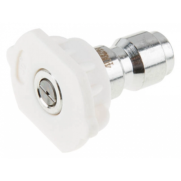 Веерная насадка для очистителя высокого давления WORTEX PW 1740 (белая) веер 40 град. (низкое давлен