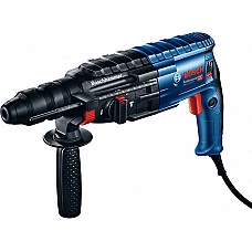 Перфоратор BOSCH GBH 240 F в чем. (790 Вт, 2.7 Дж, 3 реж., патрон SDS-plus, быстросъемн., БЗП в комплекте, вес 2.9 кг)

