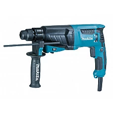 Перфоратор MAKITA HR 2630 в чем. (800 Вт, 2.4 Дж, 3 реж., патрон SDS-plus, вес 2.8 кг)
