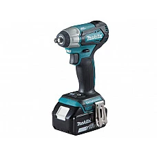 Аккум. ударный гайковерт MAKITA LXT DTW 180 RFE в чем. (18.0 В, 2 акк., 3.0 А/ч Li-Ion, посадочн. квадрат 3/8 ", 180 Нм, вес 1.2 кг)