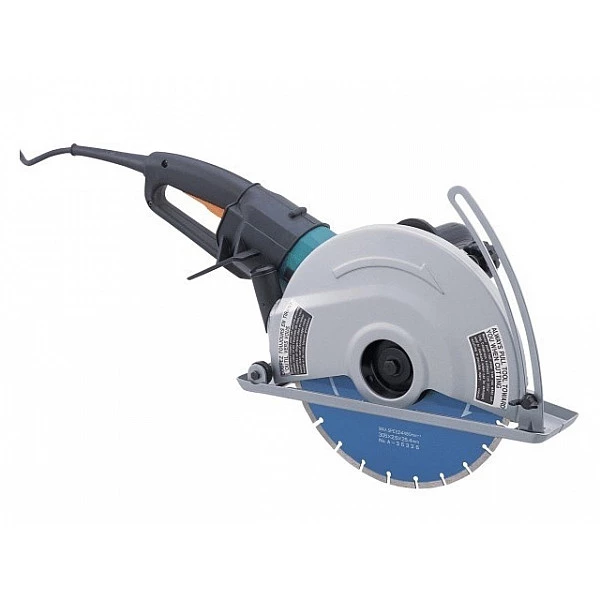 Двуручная углошлифмашина MAKITA 4114 S в кор. (2400 Вт, диск 355х25 мм)