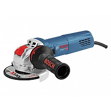 Одноручная углошлифмашина BOSCH GWX 9-125 S в кор. (900 Вт, диск 125х22 мм, регул. об., система X-LOCK)
