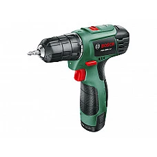 Аккум. дрель-шуруповерт BOSCH EasyDrill 1200 в чем. (12.0 В, 1 акк., 1.5 А/ч Li-Ion, 2 скор., 30 Нм, шурупы до 6 мм)
