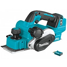 Аккум. рубанок MAKITA DKP 181 ZU в кор. (18.0 В, БЕЗ АККУМУЛЯТОРА, 11.000 об/мин, ширина: 82 мм, макс.глубина: 3,0 мм, 3,6 кг.)
