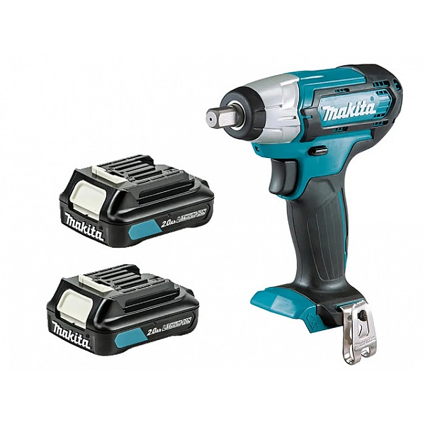 Аккум. ударный гайковерт MAKITA CXT TW 141 DWAE в чем. (12.0 В, 2 акк., 2.0 А/ч Li-Ion, посадочн. квадрат 1/2 ", 145 Нм, вес 1.1 кг)