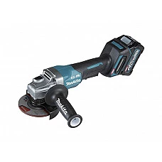 Аккум. углошлифмашина MAKITA GA 012 GM 201 (40В, 115 мм, 8500 об/м, клав. (2x4.0Ач,DC40RA,Makpac4))
