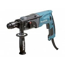 Перфоратор MAKITA HR 2470T в чем. (780 Вт, 2.7 Дж, 3 реж., патрон SDS-plus, вес 2.4 кг)
