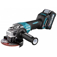 Аккум. углошлифмашина MAKITA GA 013 GM 201 (40В, 125 мм, 8500 об/м, клав. (2x4.0Ач,DC40RA,Makpac4))
