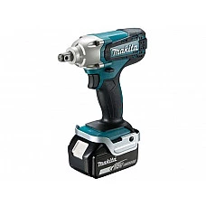 Аккум. ударный гайковерт MAKITA LXT DTW 190 RME в чем. (18.0 В, 2 акк., 4.0 А/ч Li-Ion, посадочн. квадрат 1/2 ", 190 Нм, вес 1.2 кг)
