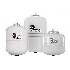 Бак мембранный для ГВС Wester Premium WDV 12 нерж. контрфланец (Контрфланец из нержавеющей стали. Пригоден для накопления воды после обратного осмоса.)