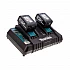 Зарядное устройство MAKITA DC18RD (14.4 - 18.0 В, быстрое двухпортовое (LXT 18В))