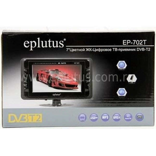 Портативный телевизор (TV) EPLUTUS EP-702T