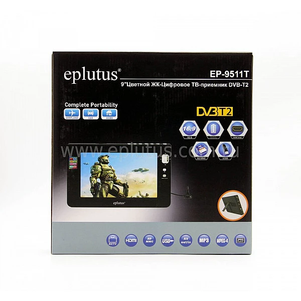 Портативный телевизор (TV) EPLUTUS EP-9511T