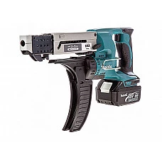 Аккум. шуруповерт MAKITA DFR 550 RFE в чем. (18.0 В, 2 акк., 3.0 А/ч Li-Ion, 1 скор., 40 Нм, шурупы до 4 мм)
