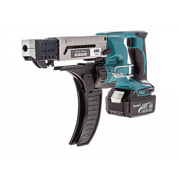 Аккум. шуруповерт MAKITA DFR 550 RFE в чем. (18.0 В, 2 акк., 3.0 А/ч Li-Ion, 1 скор., 40 Нм, шурупы до 4 мм)