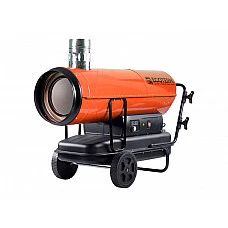 Нагреватель воздуха диз. Ecoterm DHI-50W непрям., 50 кВт, 2 колеса (Мощность 50кВт, Производительность 2000 м3/ч, Термостат)