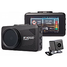 Автомобильный видеорегистратор Roadgid X9 Gibrid GT 2CH
