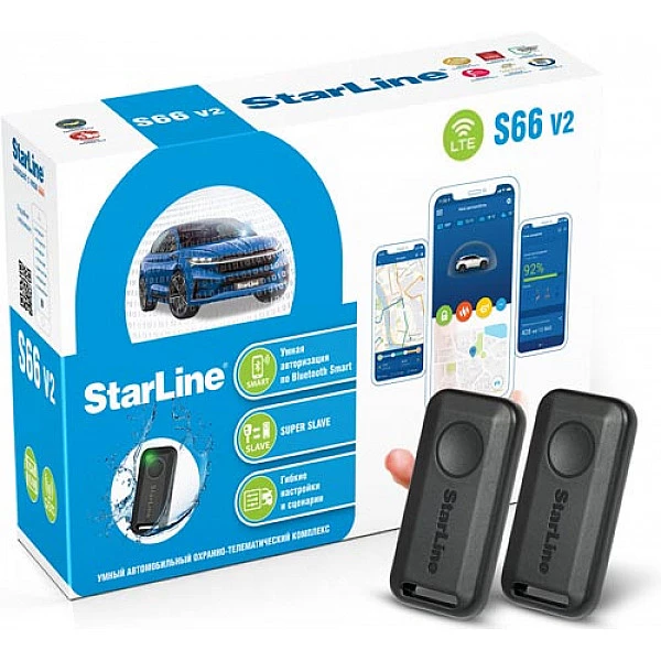 Автосигнализация STARLINE S66 V2 LTE
