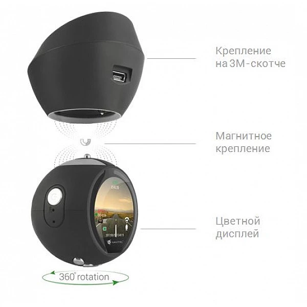 Автомобильный видеорегистратор Navitel R1000