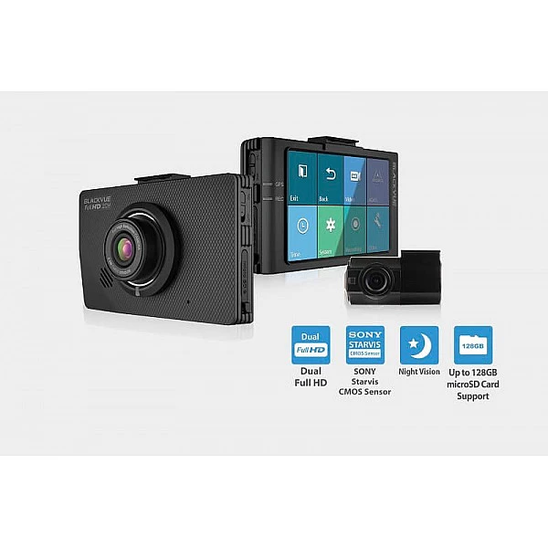 Автомобильный видеорегистратор BlackVue DR490L-2CH